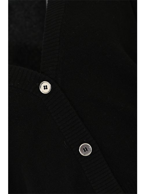 Cardigan Stromboli in misto lana e cashmere Nero PINKO | 105447 A2Q9Z99